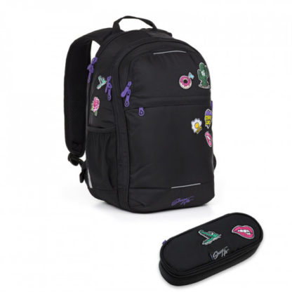 Studentský batoh a penál Topgal - RUBI17007 G + ETUE17007 G