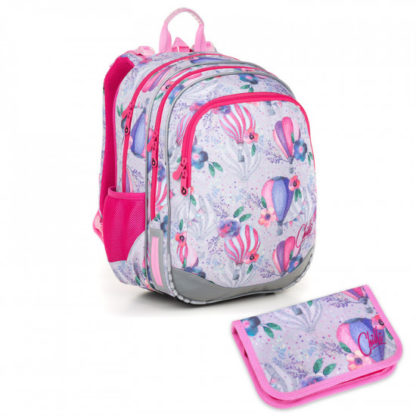 Školní batoh a penál Topgal ELLY 18007 G
