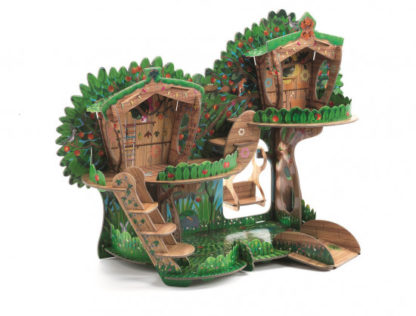 3D kartonová skládačka - Stromový dům
