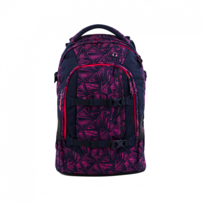 Studentský batoh Ergobag Satch - Pink Bermuda