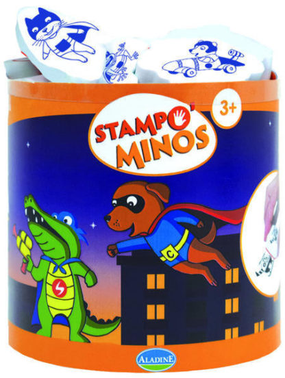 Dětská razítka StampoMinos - Superhrdinové