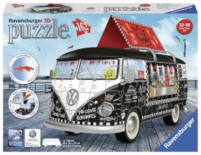 Puzzle 3D VW autobus motiv 2 162 dílků