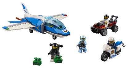 Lego City Zatčení zloděje s padákem