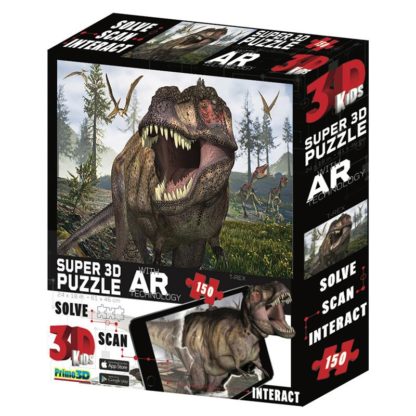 Puzzle 3D 150 dílků Tyranosaurus Rex
