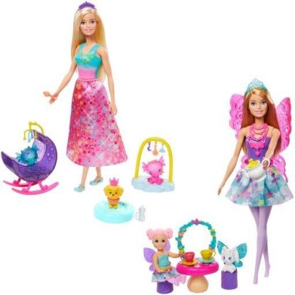 Barbie pohádkový herní set s panenkou