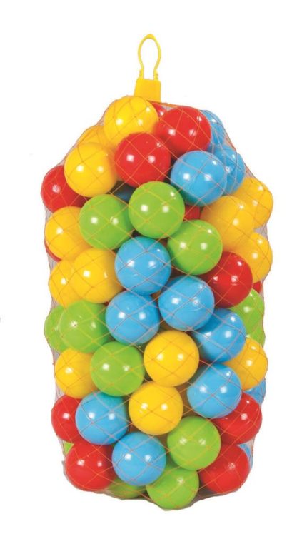 Plastové míčky 9 cm - 100 ks