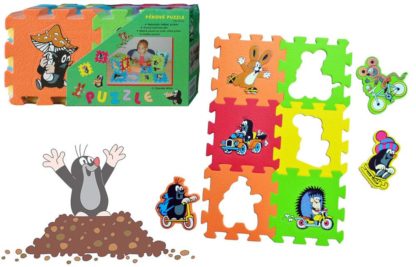 Pěnové puzzle KRTEK 15x15 6ks