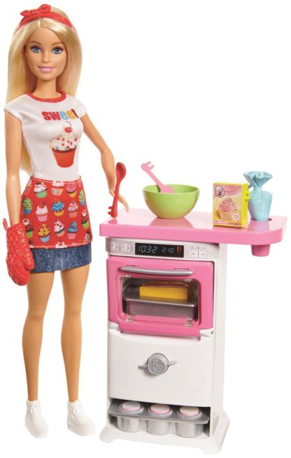 Barbie vaření a pečení herní set s panenkou