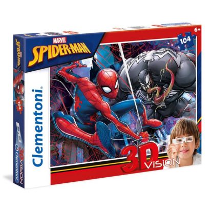 Puzzle 3D Spiderman 104 dílků
