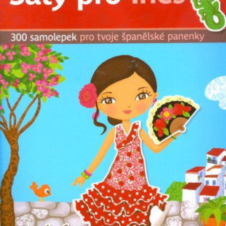 Šaty pro Ines - kniha samolepek