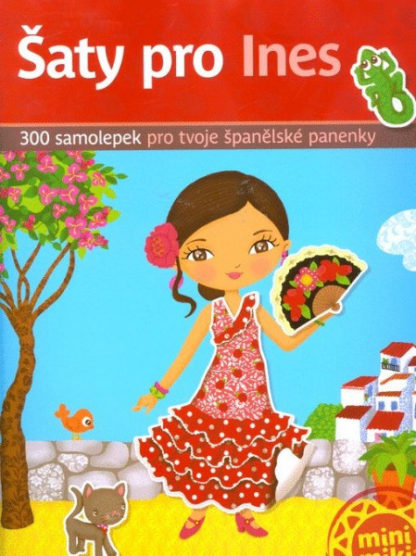 Šaty pro Ines - kniha samolepek