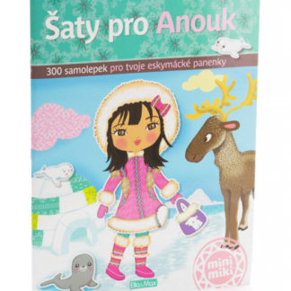 Šaty pro Anouk - kniha samolepek