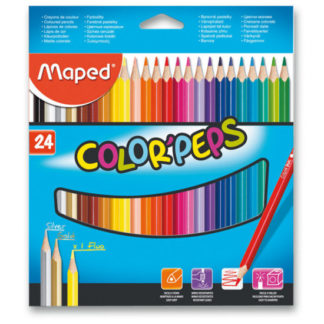 Pastelky Maped Color'Peps  - 24 barev