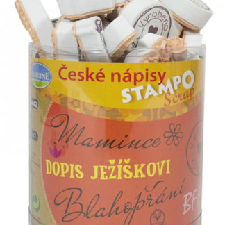 Stampo scrap -  České nápisy