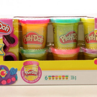 Play-Doh - Třpytivá sada se 2 vykrajovátky