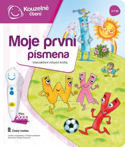 Kouzelné čtení - Kniha - Moje první písmena