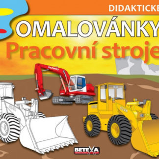 Pracovní stroje - Didaktické omalovánky