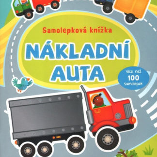 Nákladní auta -  samolepková knížka