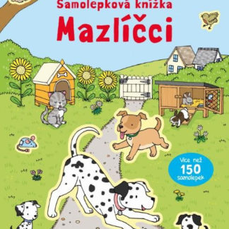 Mazlíčci -  samolepková knížka