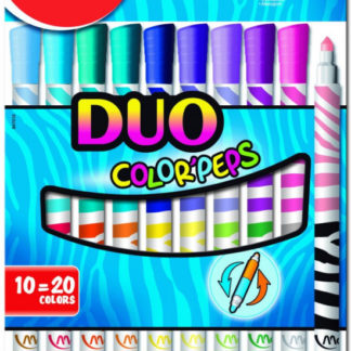 Dětské fixy Maped Color´Peps Duo - 10 oboustranných fixů