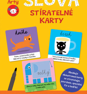 Myška Arty - Slova - stíratelné karty