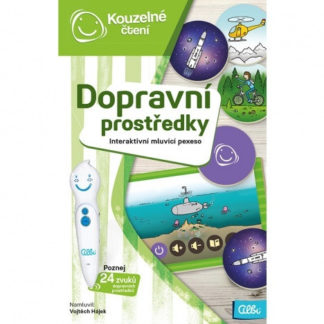 Kouzelné čtení - Pexeso - Dopravní prostředky