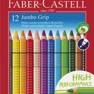 Pastelky Faber-Castell JUMBO GRIP - 12 barev