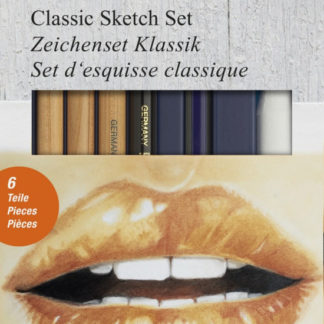 Umělecká sada Faber-Castell Classic GOLDFABER Sketch - 6ks