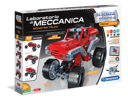 Mechanická laboratoř - Monster truck - 10 modelů - 200 dílků