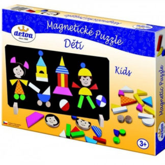 Magnetické puzzle - děti