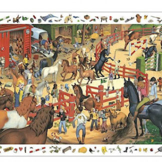 Puzzle - koňská jízdárna - 200 ks