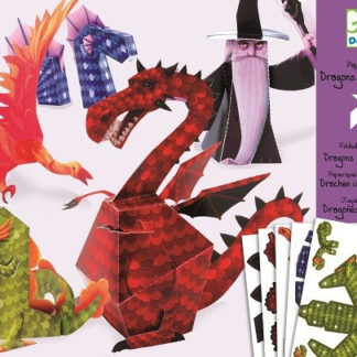 Origami Draci - papírová skládačka