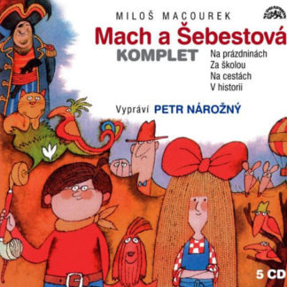 Mach a Šebestová - audiokniha na 5 CD