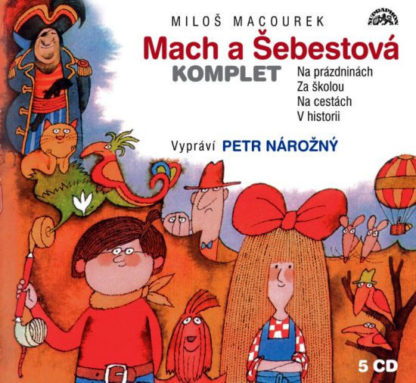 Mach a Šebestová - audiokniha na 5 CD