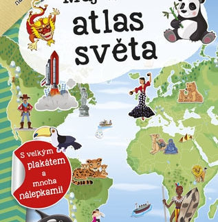 Můj atlas světa + plakát a samolepky