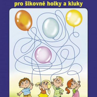 Bludiště pro šikovné holky a kluky - modré