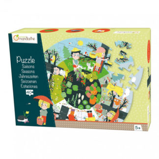 Puzzle - roční období - 40 ks