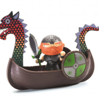 Arty Toys - pirát Drack s vikingskou dračí lodí