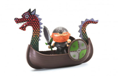 Arty Toys - pirát Drack s vikingskou dračí lodí