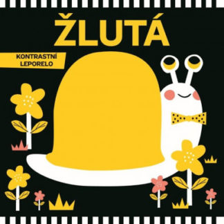 Žlutá - kontrastní leporelo