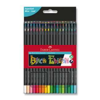 Pastelky Faber-Castell Black Edition - 36 barev