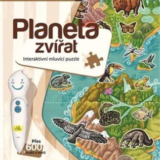 Kouzelné čtení Puzzle Planeta zvířat