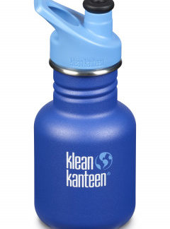 Dětská nerezová lahev Klean Kanteen Kid Classic w/Kid Sport Cap 3.0 - surfs up matte 355 m