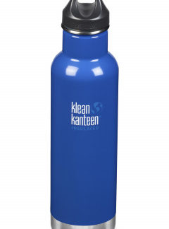 Nerezová termolahev Klean Kanteen Insulated Classic w/Loop Cap - coastal waters 592 ml