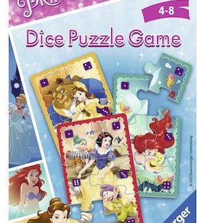 Stolní hra Disney Princezny: Krychlové puzzle