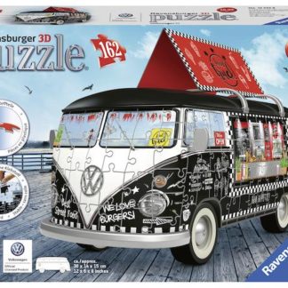 Puzzle 3D VW autobus motiv 2 162 dílků