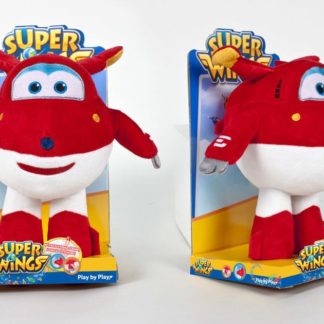 Plyšové letadlo Super Wings se světlem a zvukem 26 cm