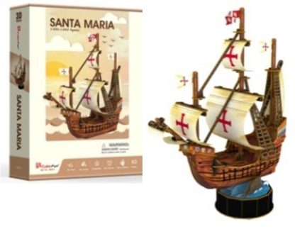 Puzzle 3D Santa Maria - 93 dílů