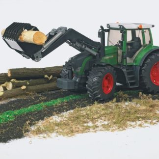 Traktor Fendt s přední lžící 936 Vario zelený