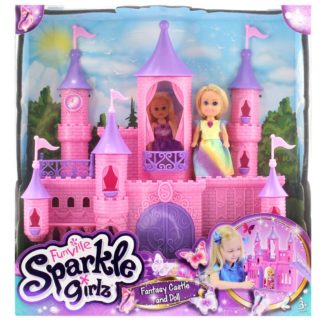 Zámek Sparkle Girlz s panenkou